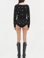 Simkhai Nova Embellished Cardigan