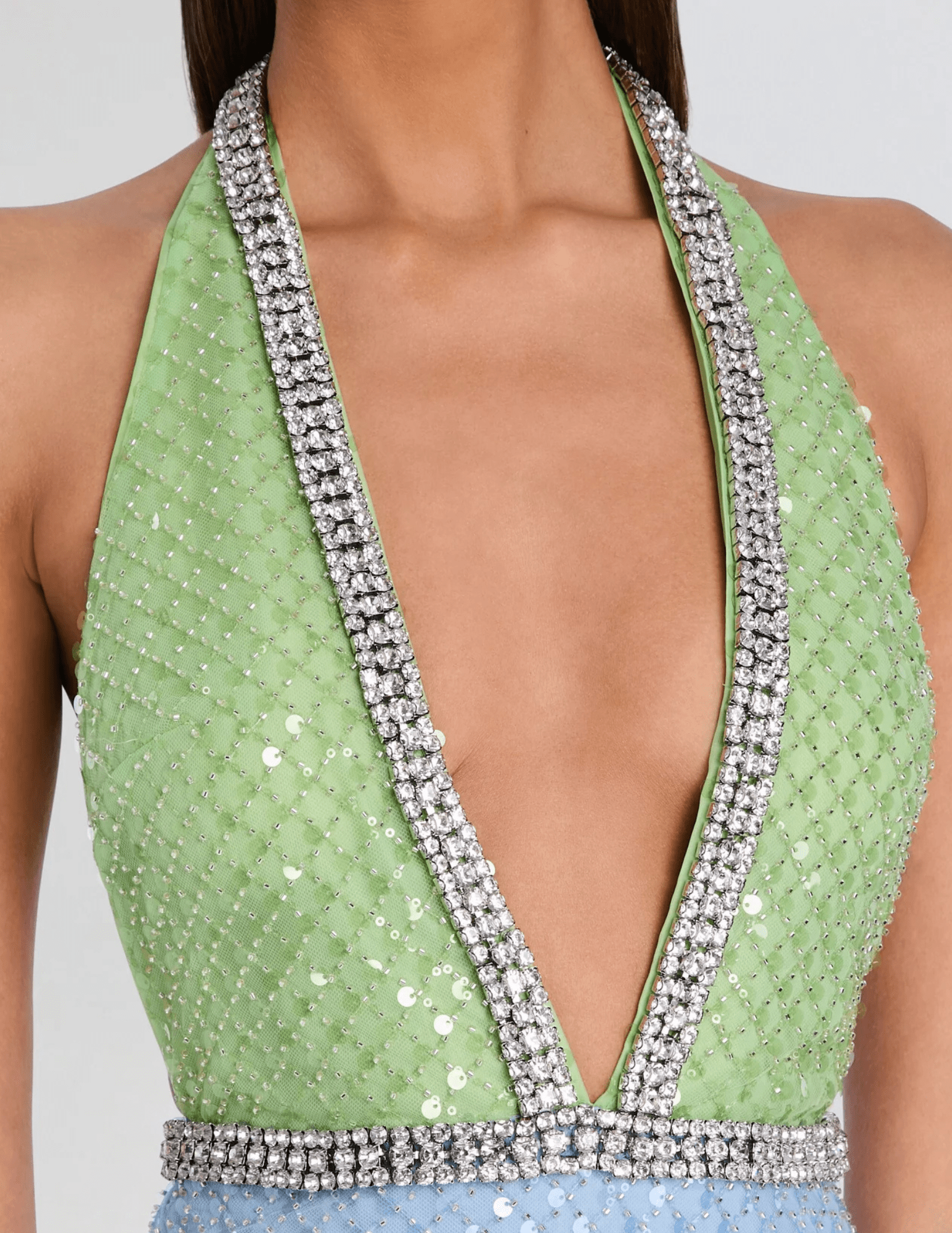 Retrofête - PRE-ORDER-Retrofête Pixi Embroidered Halter Dress - Buy Online