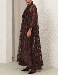 Zimmermann Illustration Lace Gown