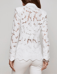 PRE-ORDER-L'Agence Clementine Lace Blazer