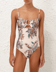 Zimmermann - Zimmermann Rhiannon Knot Trim One Piece Swimsuit - Buy Online
