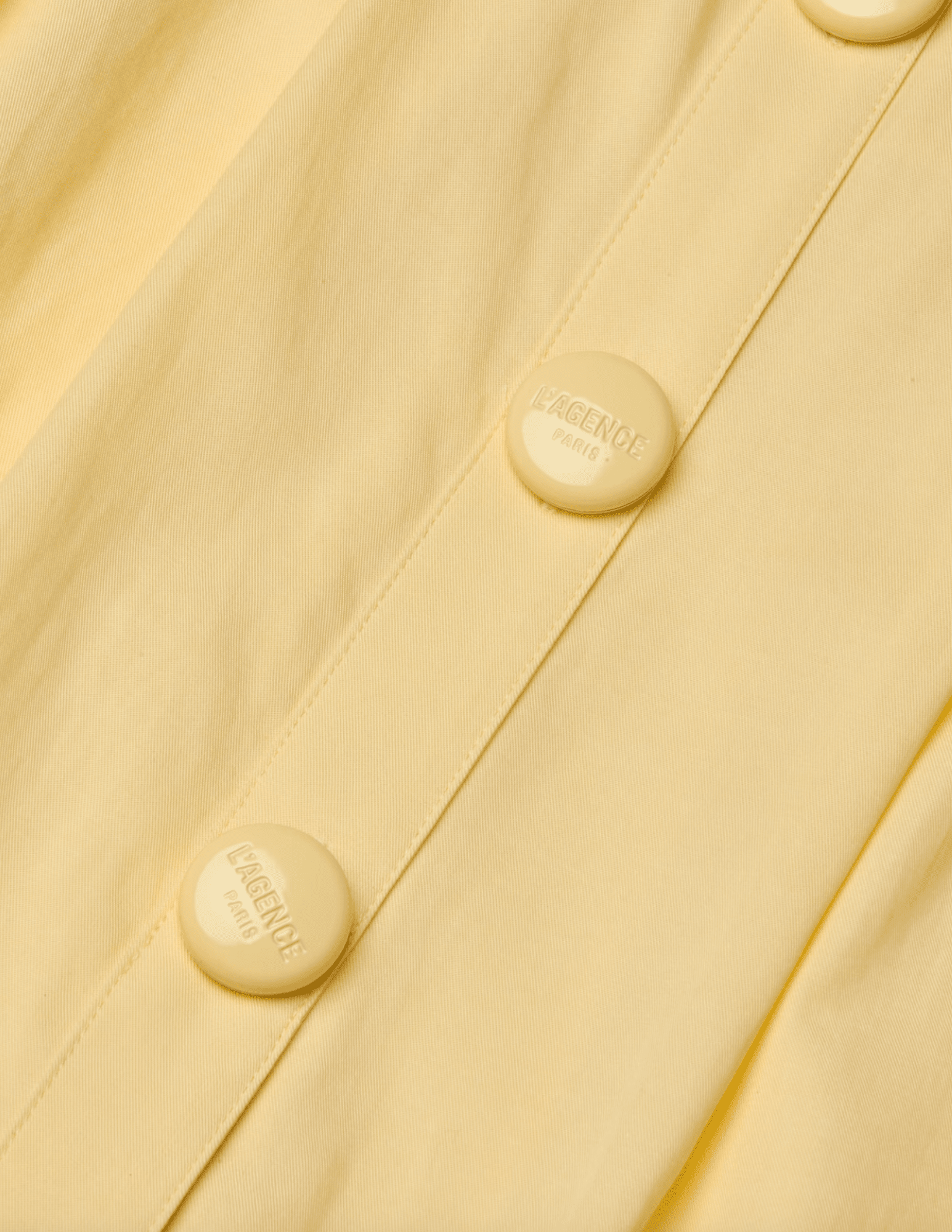 L'Agence - PRE-ORDER-L'AGENCE Reanne Scoop Neck Midi Dress in Lemon Sorbet - Buy Online