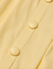 L'Agence - PRE-ORDER-L'AGENCE Reanne Scoop Neck Midi Dress in Lemon Sorbet - Buy Online