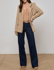 L'AGENCE Ranch Knit Blazer