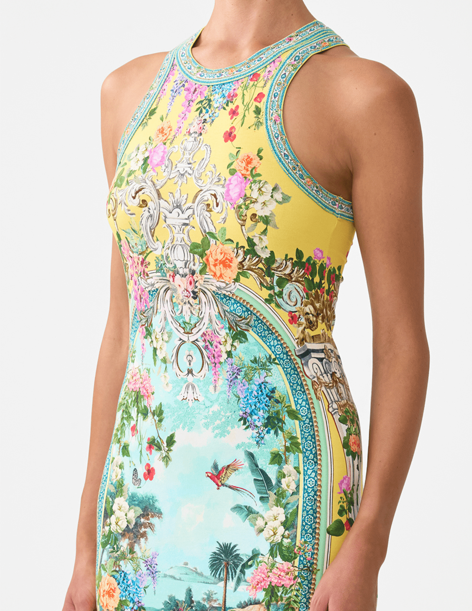 Camilla - PRE-ORDER-Camilla Jersey Tank Midi Dress - Buy Online