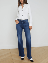 L'Agence Scottie High Rise Wide Leg Jean