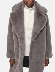 Apparis Steffi Faux Fur Long Coat