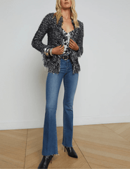 L'Agence Azure Blazer Cardigan