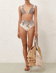 Zimmermann - PRE-ORDER-Zimmermann Rhiannon Wide Shoulder Bikini Set - Buy Online