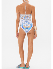 Camilla Bandeau One Piece Halter Swimsuit