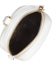 Love Moschino Quilted Crossbody Bag in White-SALE
