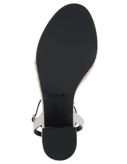 PRE-ORDER- L'Agence Genevra Woven Platform Sandal