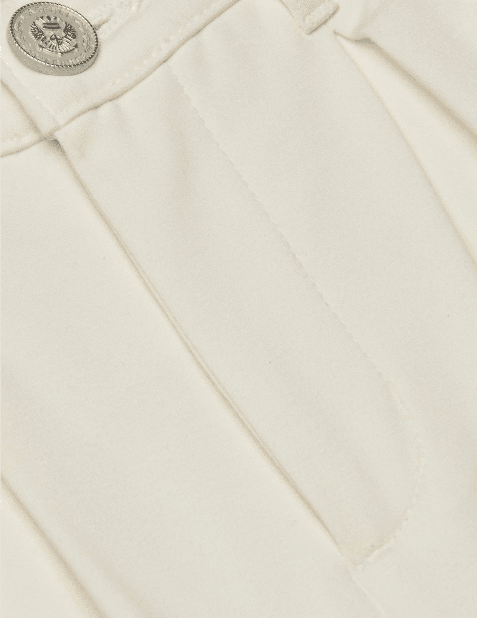 L'Agence - PRE-ORDER-L'AGENCE Akasha Tailored Ponte Bermuda Short in Ivory - Buy Online