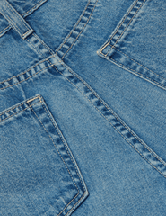 L’AGENCE Scottie High Rise Wide Leg Jeans in Fargo