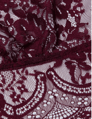 L'Agence - PRE-ORDER-L'AGENCE Aislin Lace Bralette Top in Dark Port - Buy Online