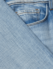 L'Agence - L'AGENCE Joanne Low Rise Wide Leg Jeans in Dry Ice - Buy Online