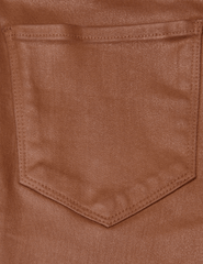 L'Agence - L'AGENCE Selma High Rise Baby Boot-Cut Coated Jeans In Cognac Coated - Buy Online