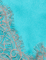 PRE-ORDER-L'AGENCE Kimber Lace Insert Camisole in Cyan & Cappuccino