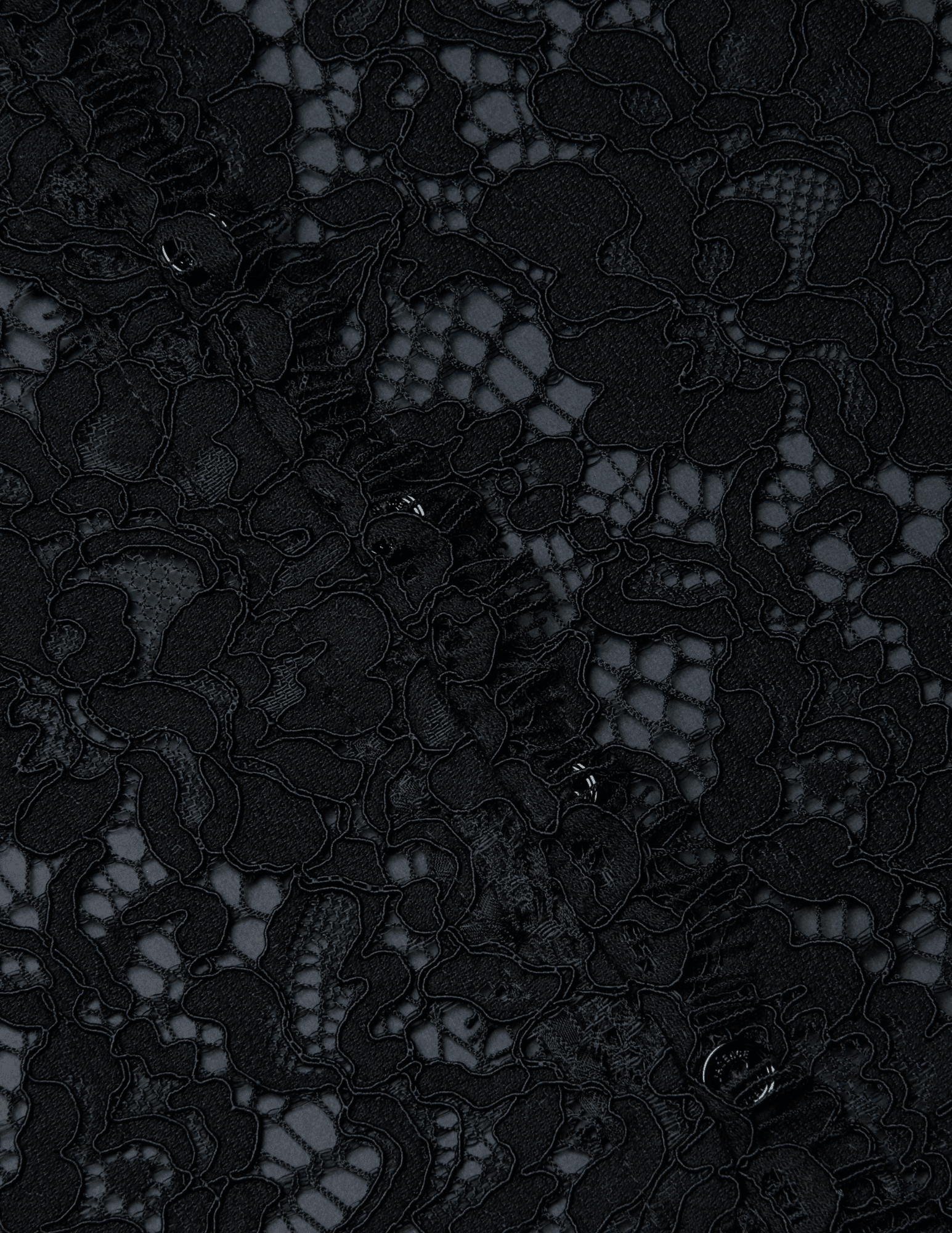 L'Agence - L'AGENCE Anita Lace Cropped Blouse in Black - Buy Online