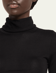 PRE-ORDER-A.L.C. Hayes Fine Merino Turtleneck Long Sleeve Top