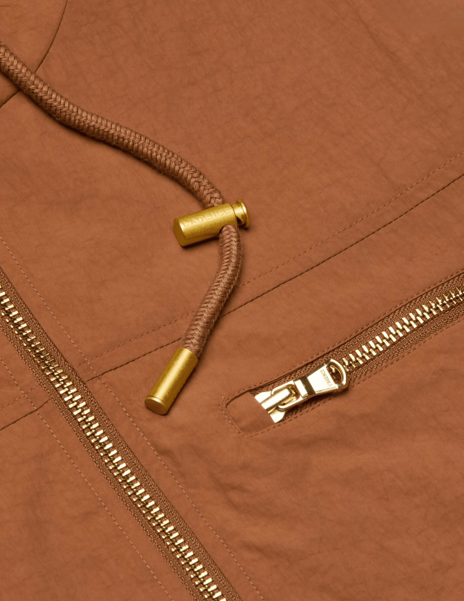 L'Agence - L'AGENCE Calina Windbreaker Jacket in Fawn - Buy Online