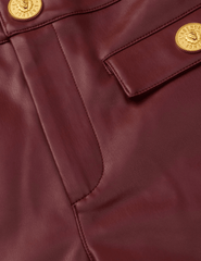 L'Agence - L'AGENCE Dionne Vegan Leather Short - Buy Online