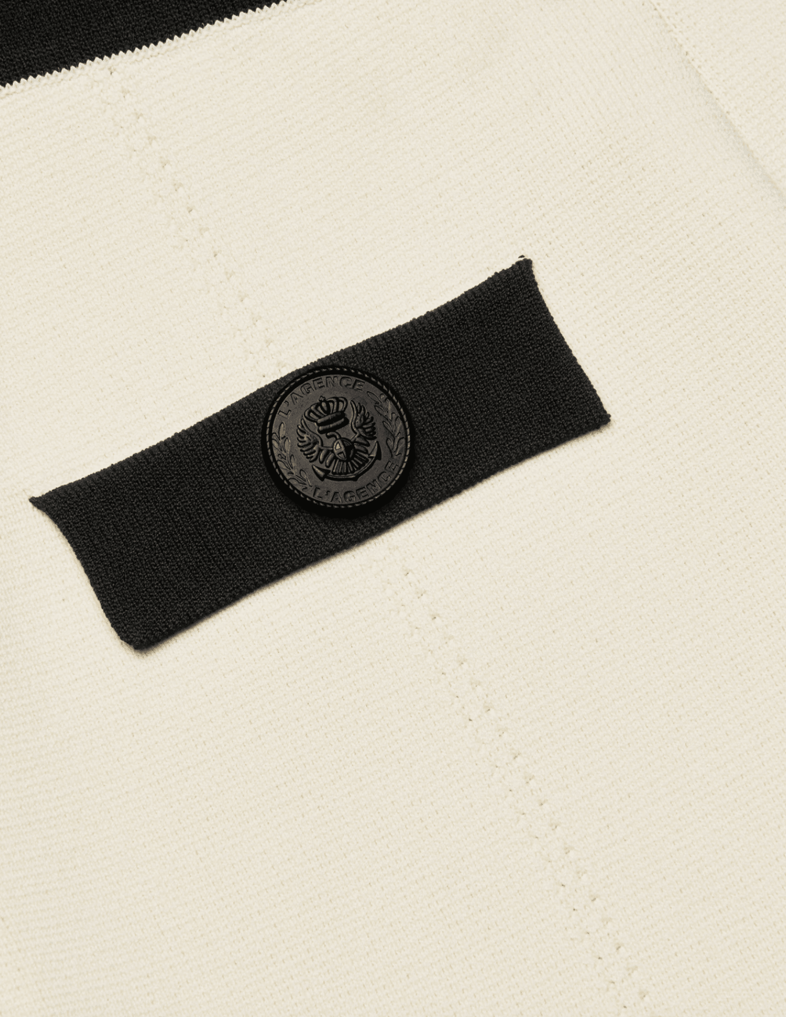 L'Agence - PRE-ORDER-L'AGENCE Lumi Knit Micro Short Vintage White - Buy Online