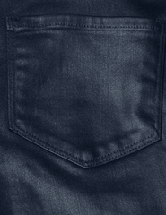 L'Agence - L'AGENCE Clayton High Rise Wide Leg Coated Jeans in Deep Midnight Coated - Buy Online