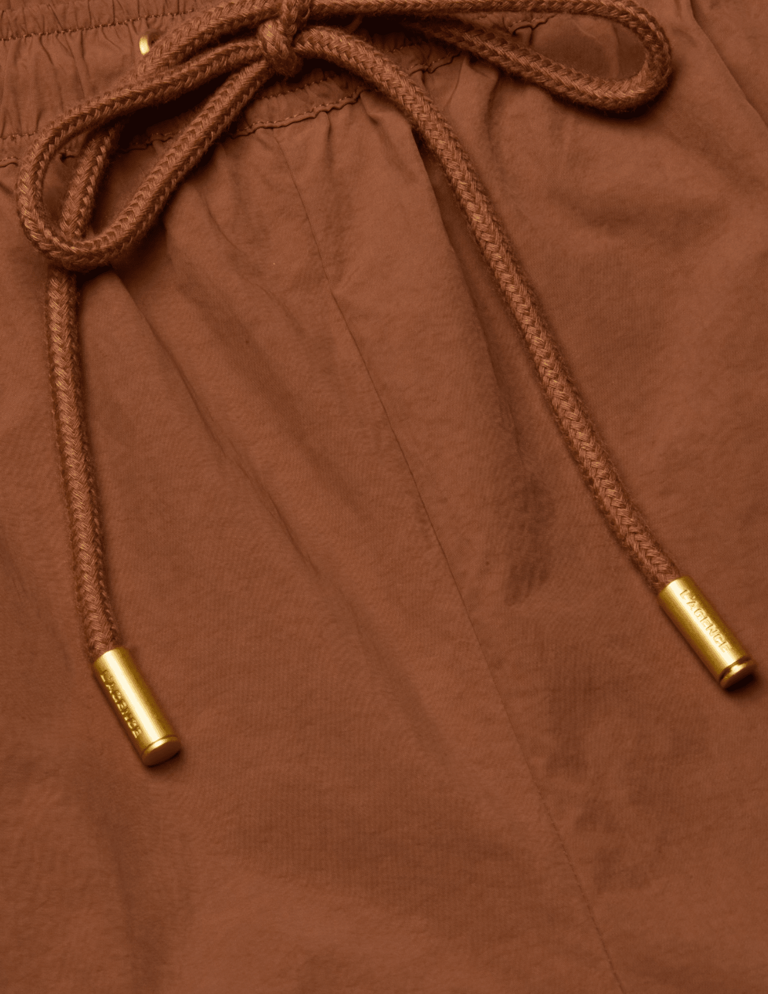 L'Agence - L'AGENCE Mariko Zipper Jogger in Fawn - Buy Online