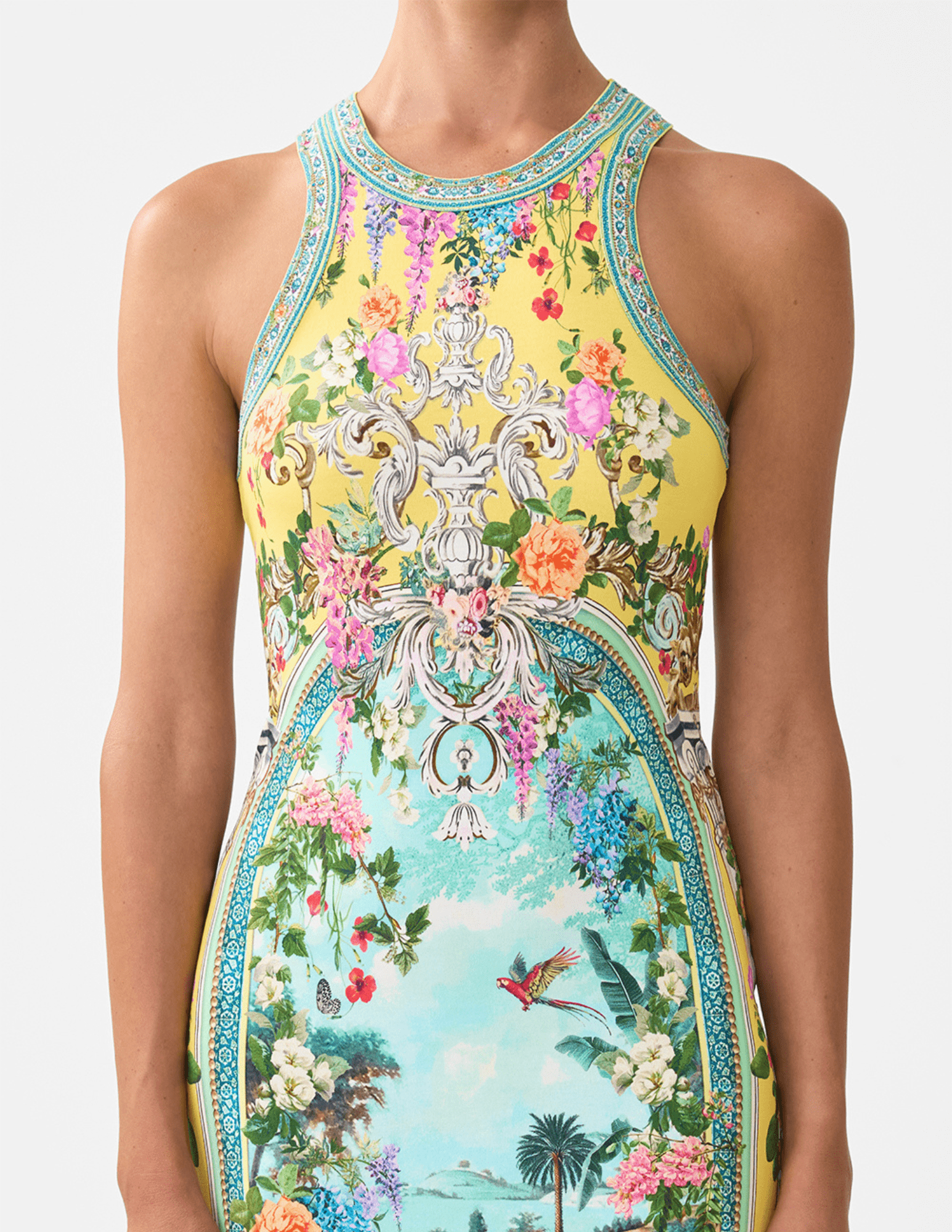 Camilla - PRE-ORDER-Camilla Jersey Tank Midi Dress - Buy Online