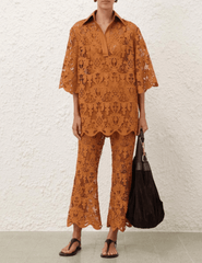 PRE-ORDER-Zimmermann Coco Lace Flare Pant