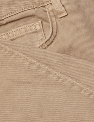 L'AGENCE Wanda High Rise Cropped Wide Leg Jean in Biscuit
