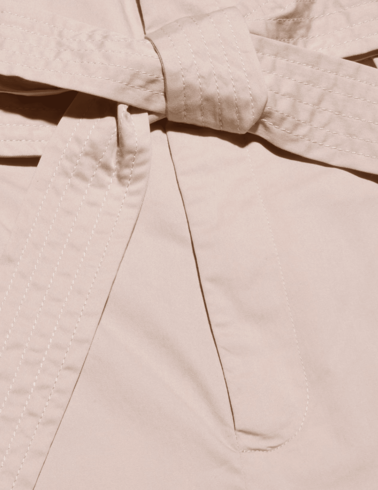 L'Agence - L'AGENCE Damira Poplin Paperbag Short in Biscuit - Buy Online