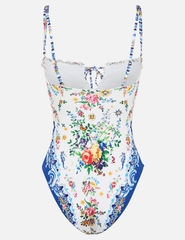 Camilla - Camilla Ruched Underwire Tie Front One Piece Swimsuit - Buy Online