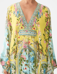 Camilla - PRE-ORDER-Camilla Long Kaftan With Waist Detail - Buy Online
