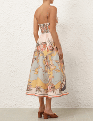 PRE-ORDER-Zimmermann Tallow Tucked Bodice Dress