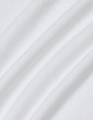 L'AGENCE April Poplin Collar Sweater in White & Blue Stripe