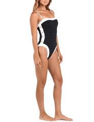 PRE-ORDER- L'Agence Tory Square Neck One Piece Swimsuit