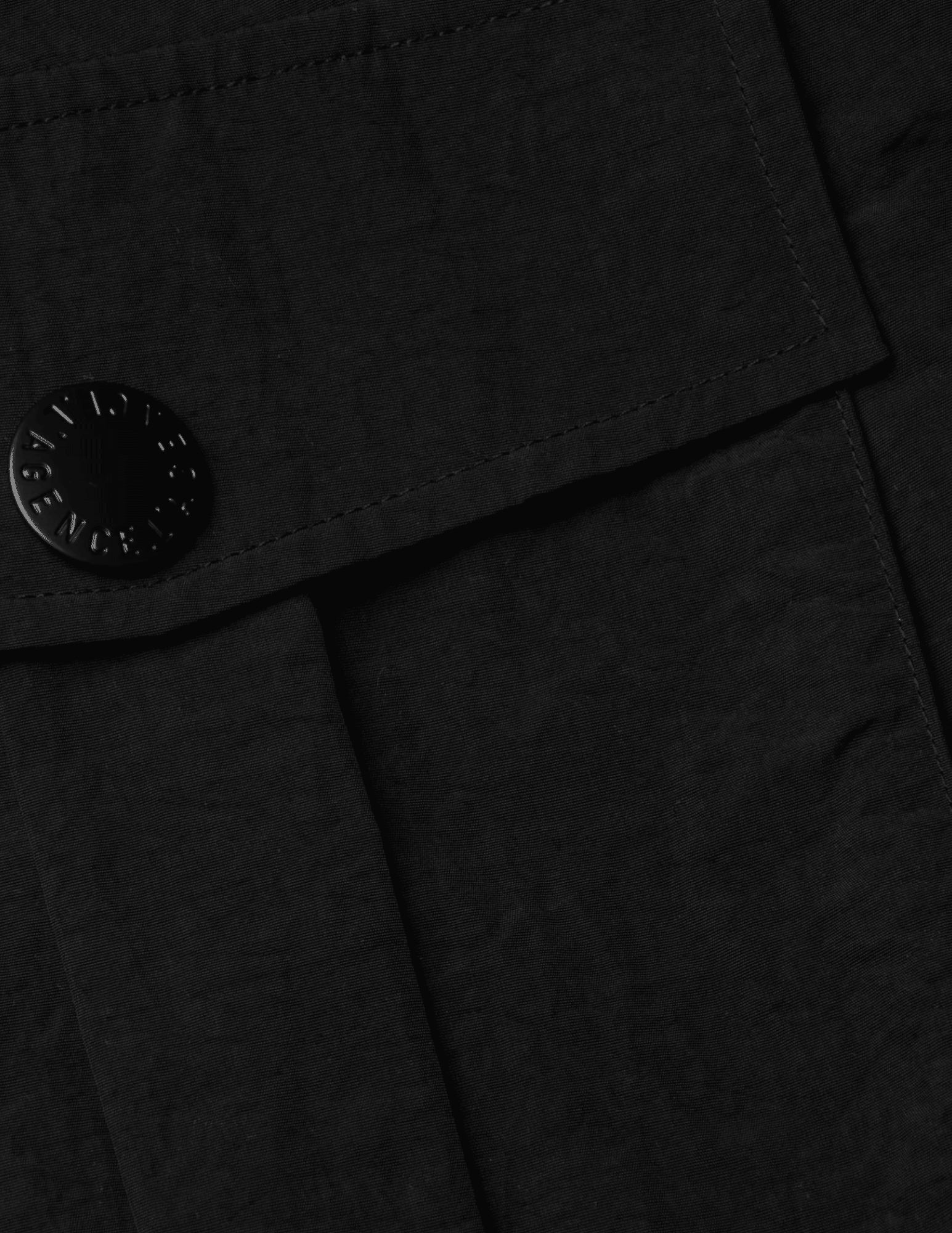 L'Agence - PRE-ORDER-L'AGENCE Norene Windbreaker Mini Skirt in Black - Buy Online