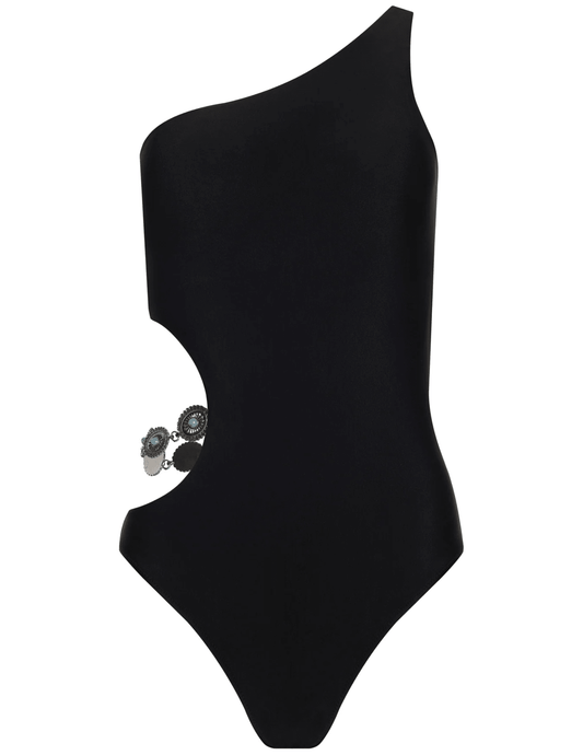 PRE-ORDER-L'Agence Ava Cut-Out Chain One Piece Swimsuit
