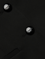 PRE-ORDER-L'AGENCE Ingrid Off-Shoulder Cropped Blazer