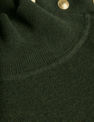 L'Agence Kamdyn Snap Button Mock Neck Sweater