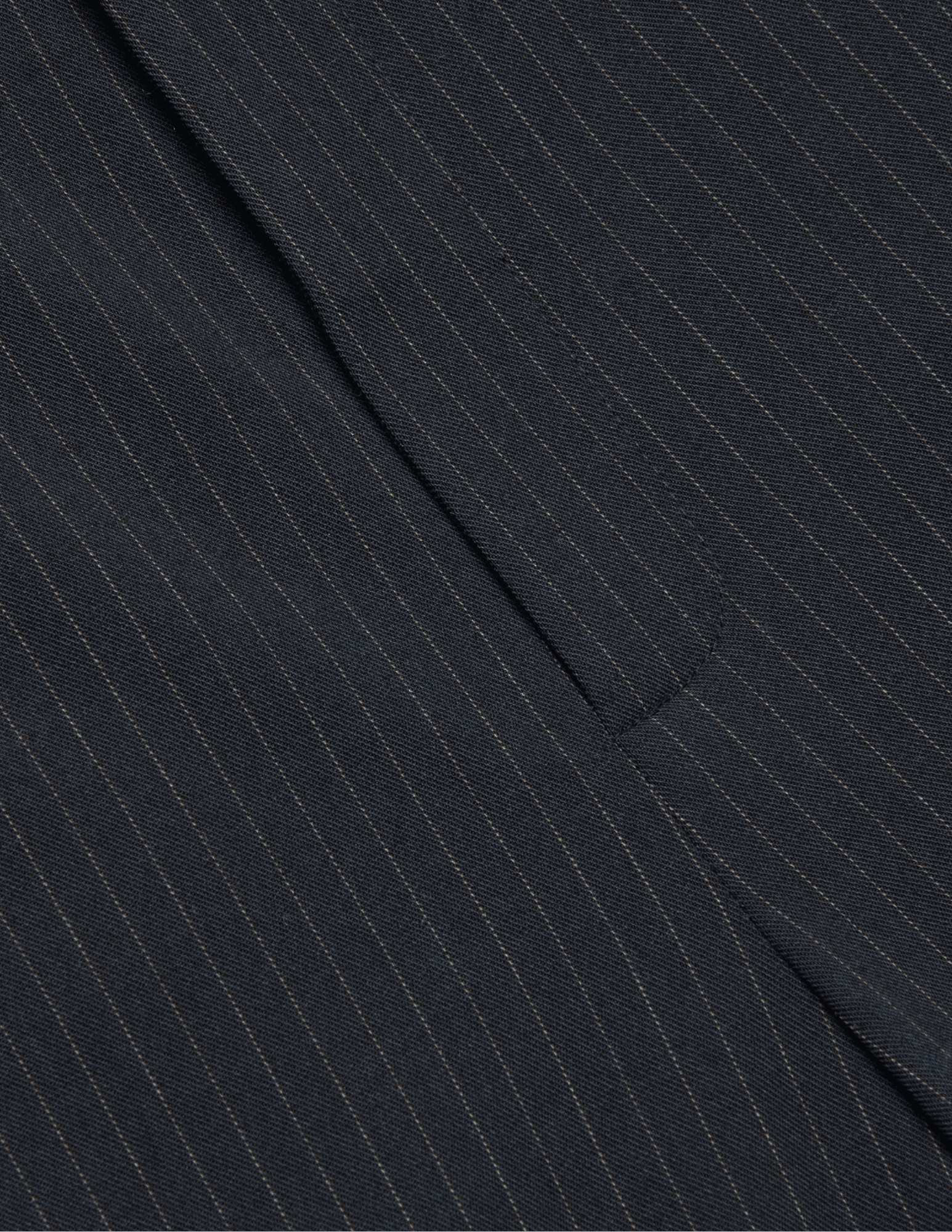 L'Agence - L'AGENCE Rebel Trouser in Midnight Ivory Pinstripe - Buy Online