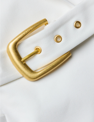 PRE-ORDER-L'AGENCE Emerly Blazer Vest in White