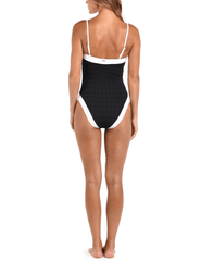 PRE-ORDER- L'Agence Tory Square Neck One Piece Swimsuit