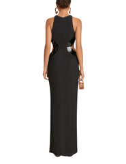 Cult Gaia Ryann Sleeveless Cut-Out Gown