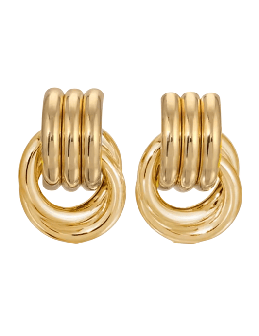 Austin Blaze Corinne Double Knot Earrings