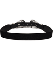 Austin Blaze - Austin Blaze Double Buckle Chain Stretch Belt - Buy Online