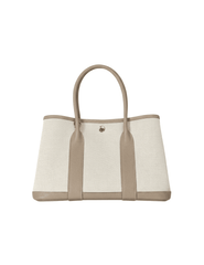 Austin Blaze Magnolia 25 Canvas Leather Tote in Taupe