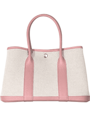 Austin Blaze Magnolia 36 Canvas Leather Tote in Light Pink